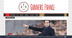 Desktop Screenshot of gunners.fr