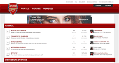 Desktop Screenshot of forum.gunners.fr